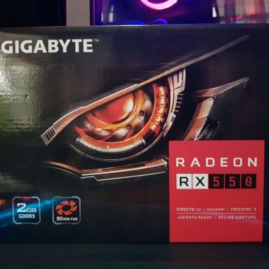 Gigabyte Radeon RX 550 D5 2G Review: Made for eSports