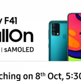 Samsung Galaxy F41 Specs Revealed Ahead of October 8 Launch