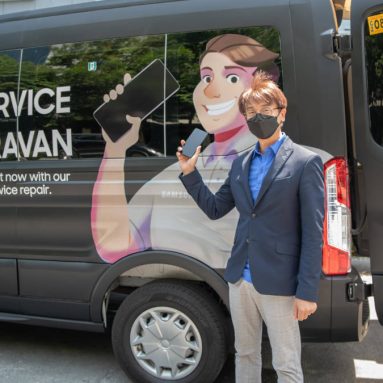 Samsung Brings its Service Center to Customers with its Galaxy Mobile Service Caravan