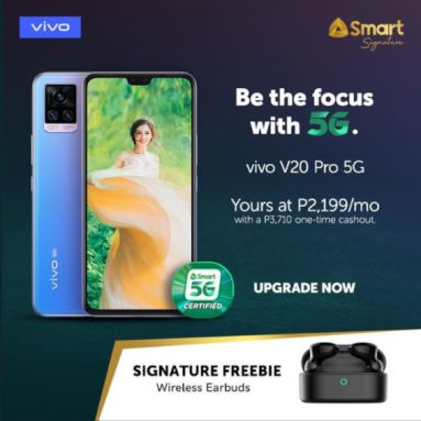vivo V20 Pro 5G Now Available on Smart Signature Plans