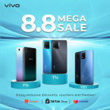 vivo Kicks Off the 8.8 Mega Sale on Shopee, Lazada, and TikTok Shop