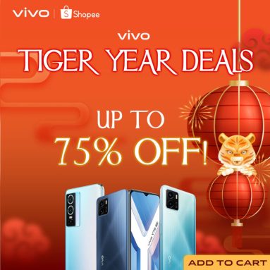 Bring In Prosperity and Good Fortune at the vivo Tiger New Year Sale on Shopee