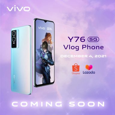 vivo Y76 5G Set to Launch in PH on December 4