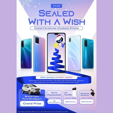 vivo is Giving Away a Ford EcoSport and PhP10,000 Worth of Items for its Christmas Promo!