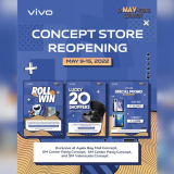 vivo Concept Store Reopening Promo Happening May 9 to 15