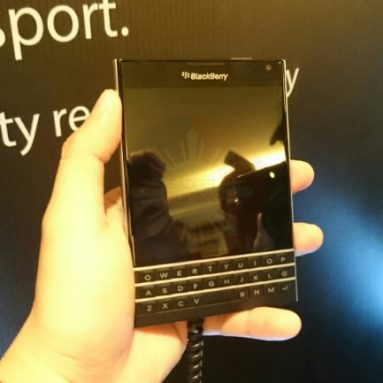 Blackberry Officially Launches Blackberry Passport in the Philippines