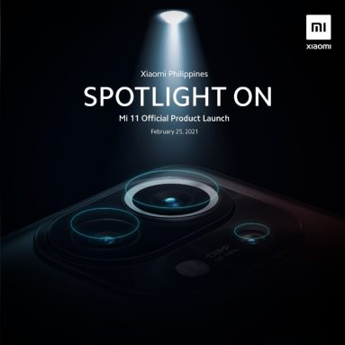 Xiaomi Mi 11 to Launch in PH on February 25