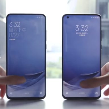 Xiaomi Showcases its “3rd Generation” Under-Display Front Camera